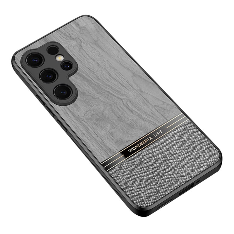 Coque Samsung Galaxy S25 Ultra 5G Texture Bois