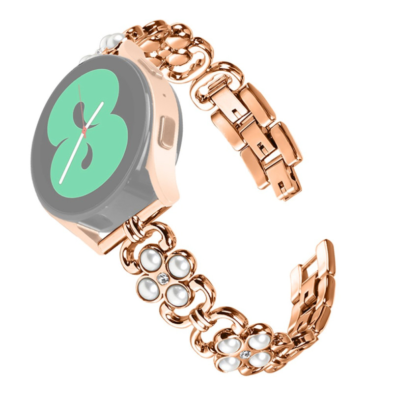 Bracelet Samsung Galaxy Watch6 40mm-44mm / Watch6 Classic 43mm-47mm Trèfles et Perles