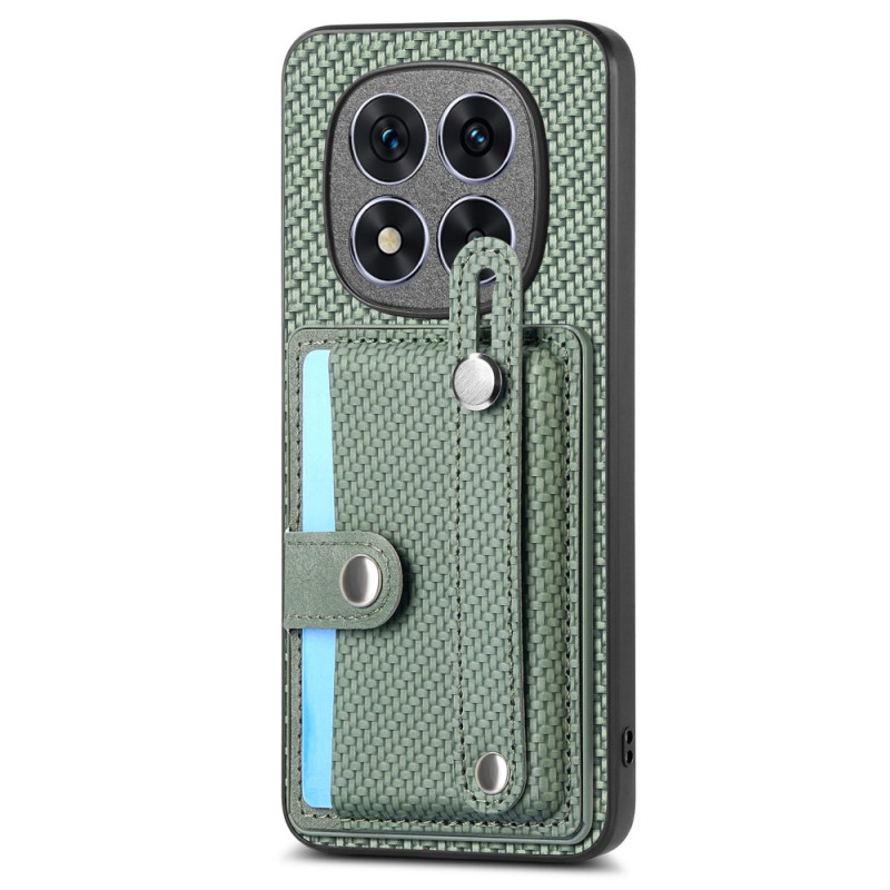 Coque Xiaomi Redmi Note 14 Pro Plus 5G avec Porte-Cartes et Sangle Manuelle