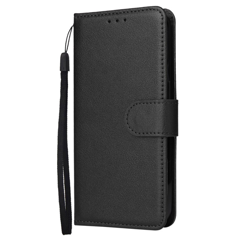 Housse Oppo A3 5G / 4G / A3X / A40 / A60 5G Simili Cuir à Lanière