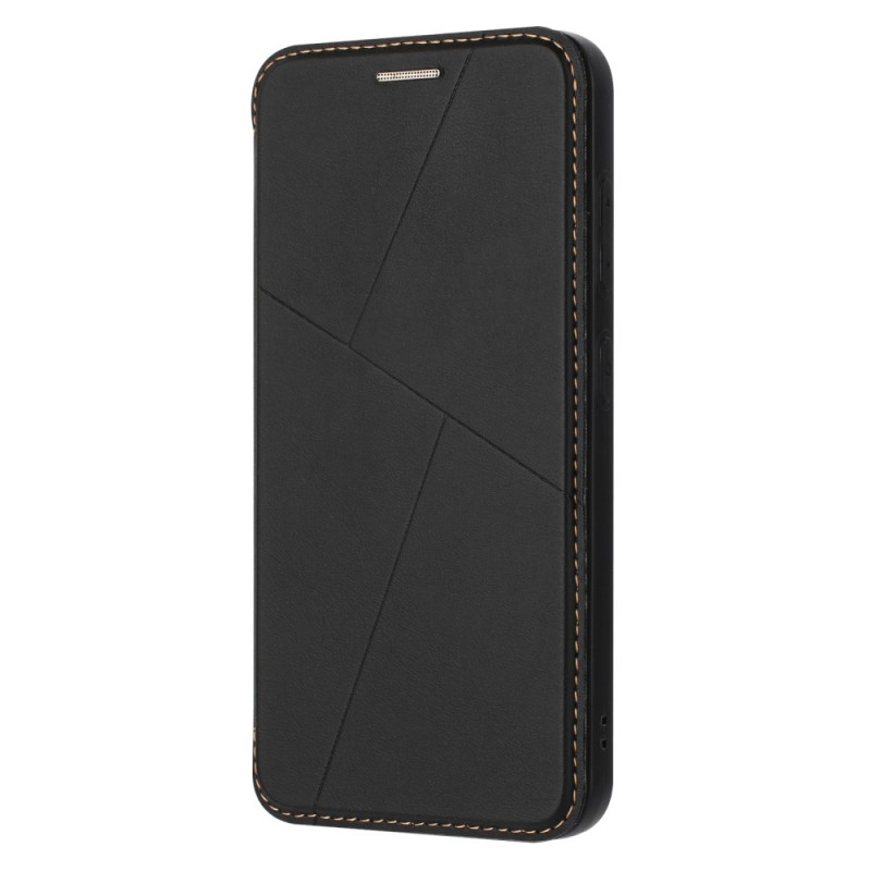 Flip Cover Samsung Galaxy S25 5G Fermeture Magnétique et Emplacement pour Cartes