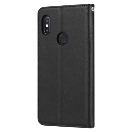 Flip Cover Huawei P Smart Plus Simili Cuir Porte-Cartes