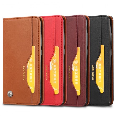 Flip Cover Huawei P Smart Plus Simili Cuir Porte-Cartes