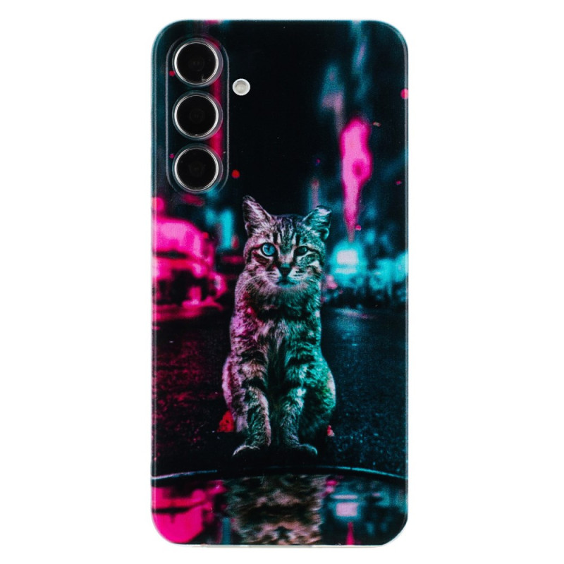 Coque Samsung Galaxy A56 5G Chat au Feu Tricolore