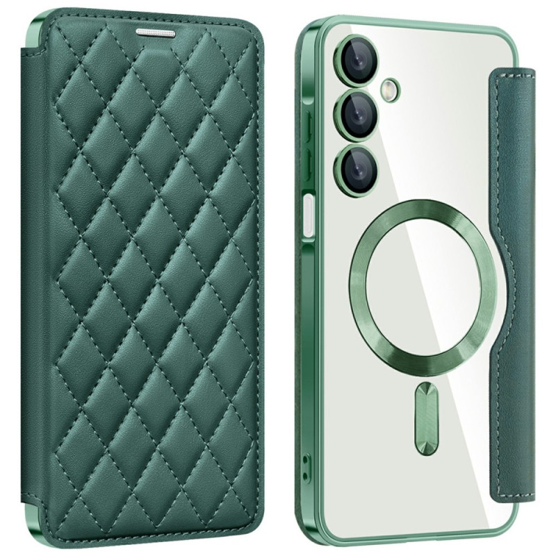 Flip Cover Samsung Galaxy A16 4G / 5G Compatible MagSafe Matelassée