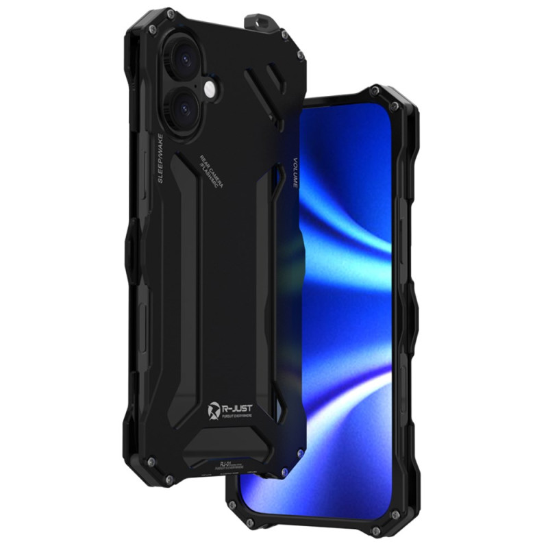 Coque iPhone 16 Armure Mécanique Ajourée R-JUST