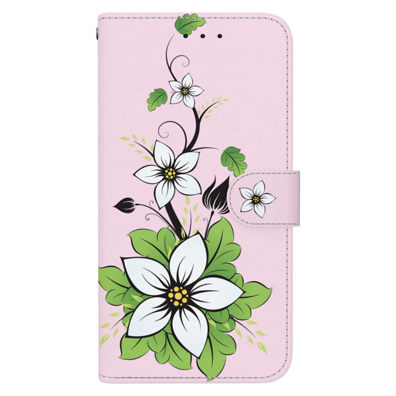 Housse Moto G35 5G Motif de Lys