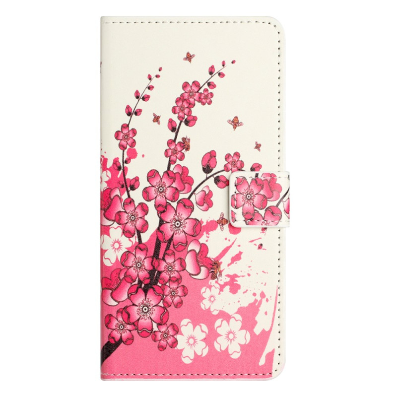 Housse iPhone 17E / 16E Fleur de Prunier