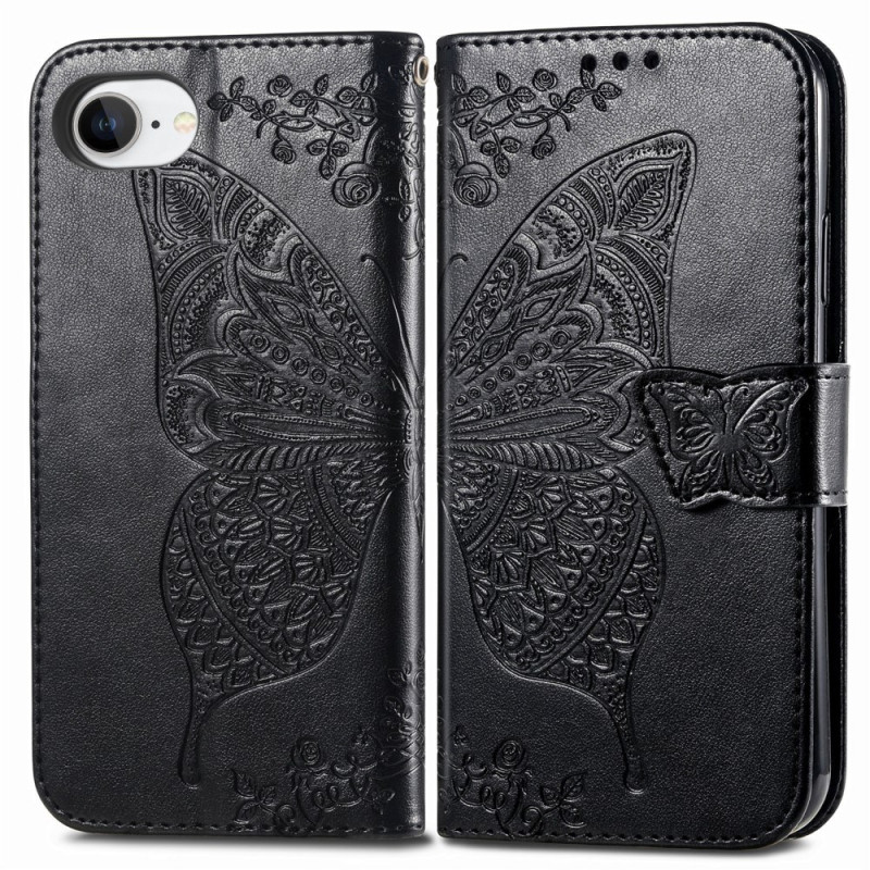 Housse iPhone 17E / 16E Papillon Baroque