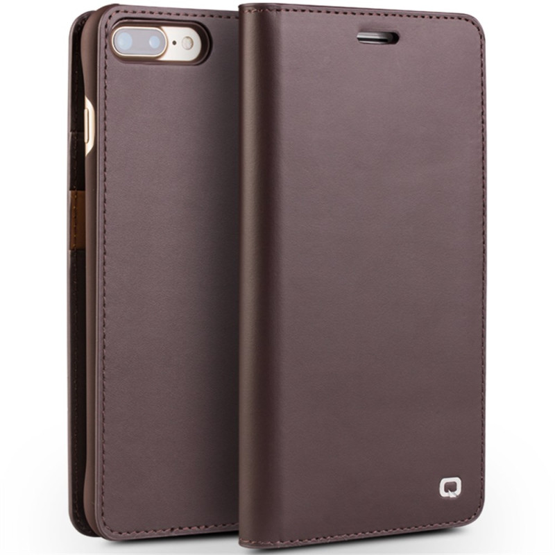 Flip Cover iPhone SE 3 / SE 2 / 8 / 7  Cuir Véritable Premium
