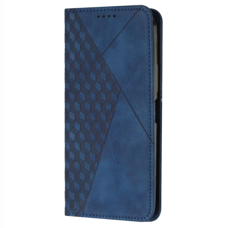 Flip Cover iPhone 16E Motif Géométrique