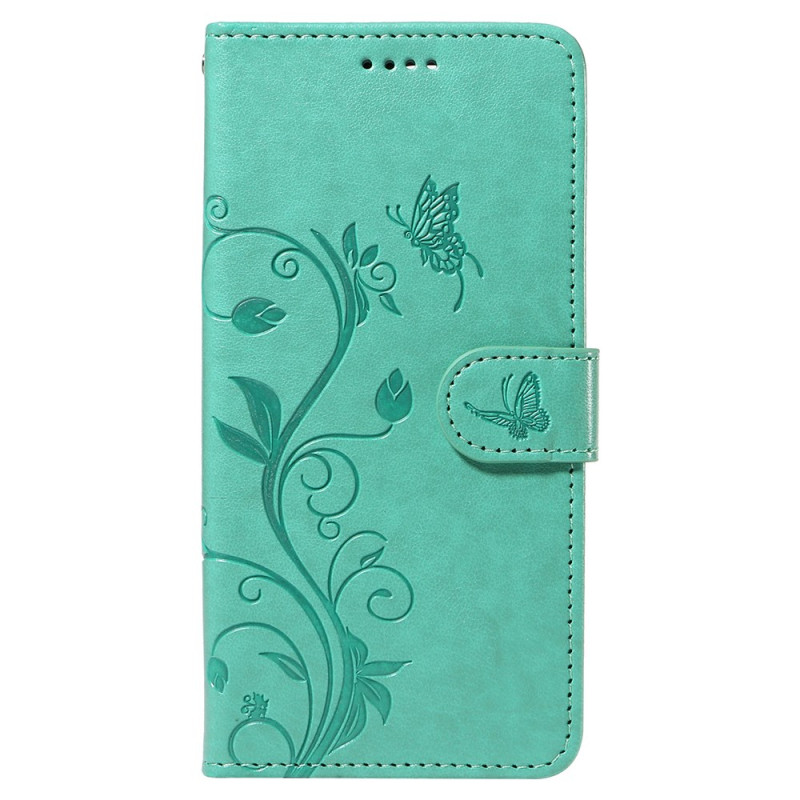 Housse iPhone 16E Floralie et Papillons