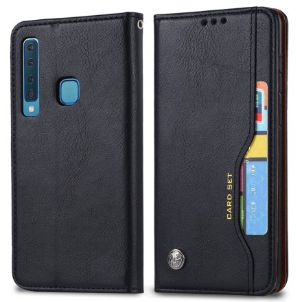 Flip Cover Samsung Galaxy A9 Simili Cuir Porte-Cartes