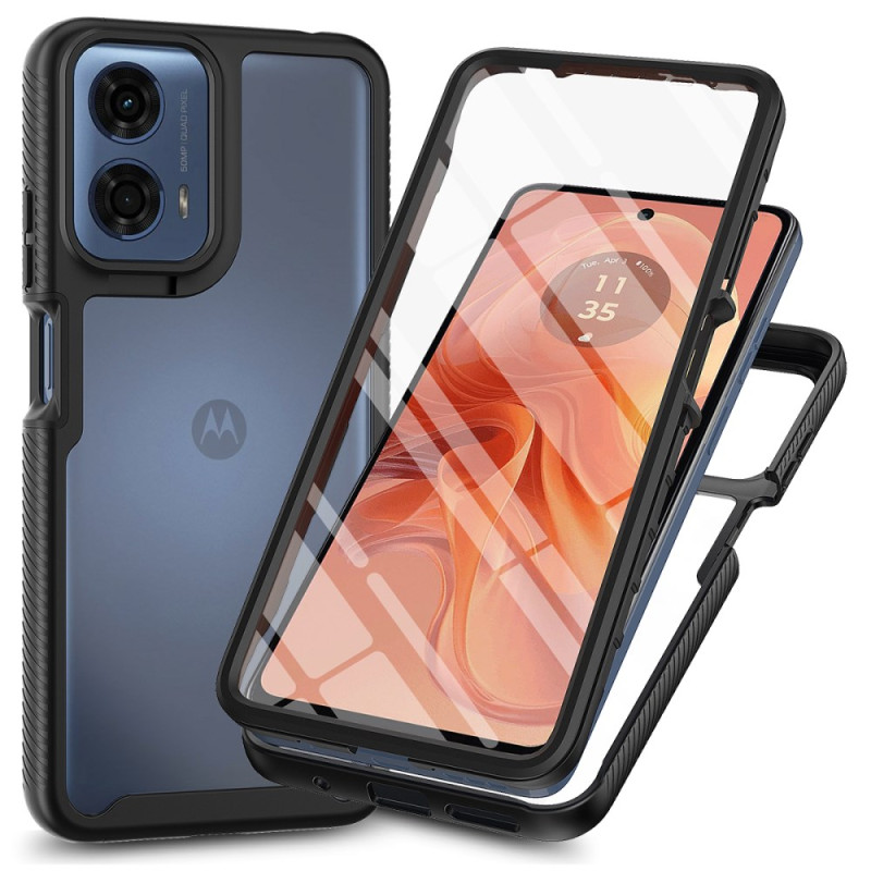 Coque Moto G35 5G Robuste avec Film de Protection Écran