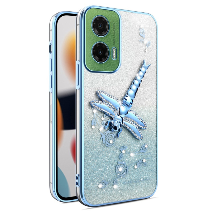 Coque Moto G45 5G Support Libellule KADEM
