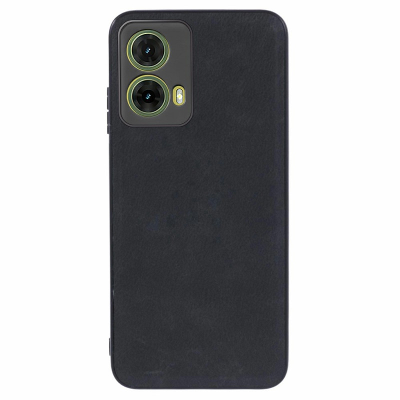 Coque Moto G35 5G Simili Cuir Rétro