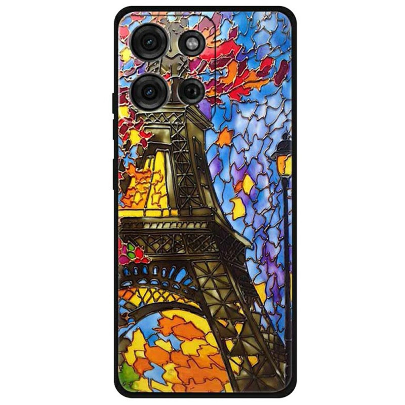 Coque Moto G75 5G Tour Eiffel