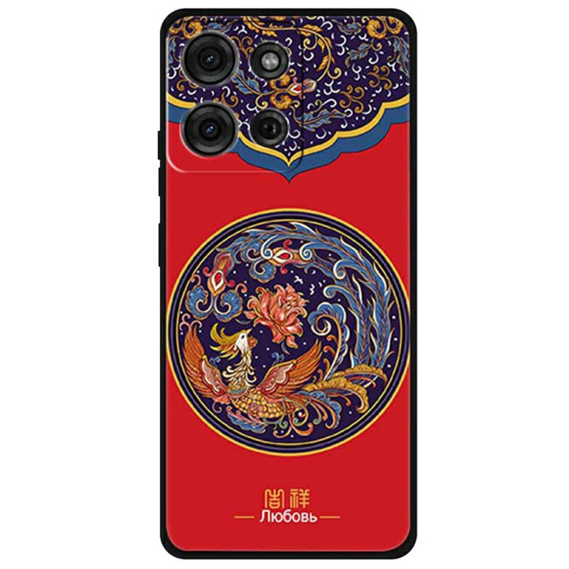 Coque Moto G75 5G Phoenix Floral