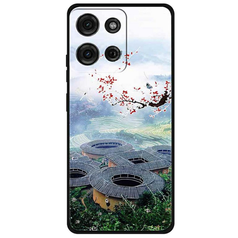 Coque Moto G75 5G Maison de Terre Hakka