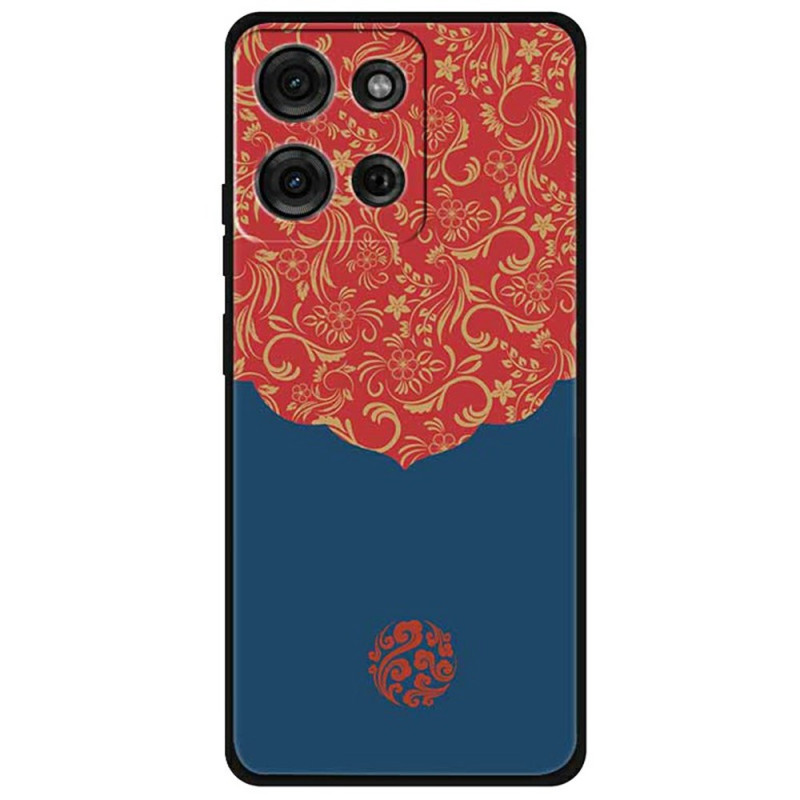 Coque Moto G75 5G Nuages en Dentelle