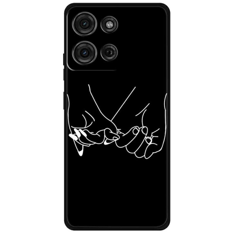 Coque Moto G75 5G Motif Mains