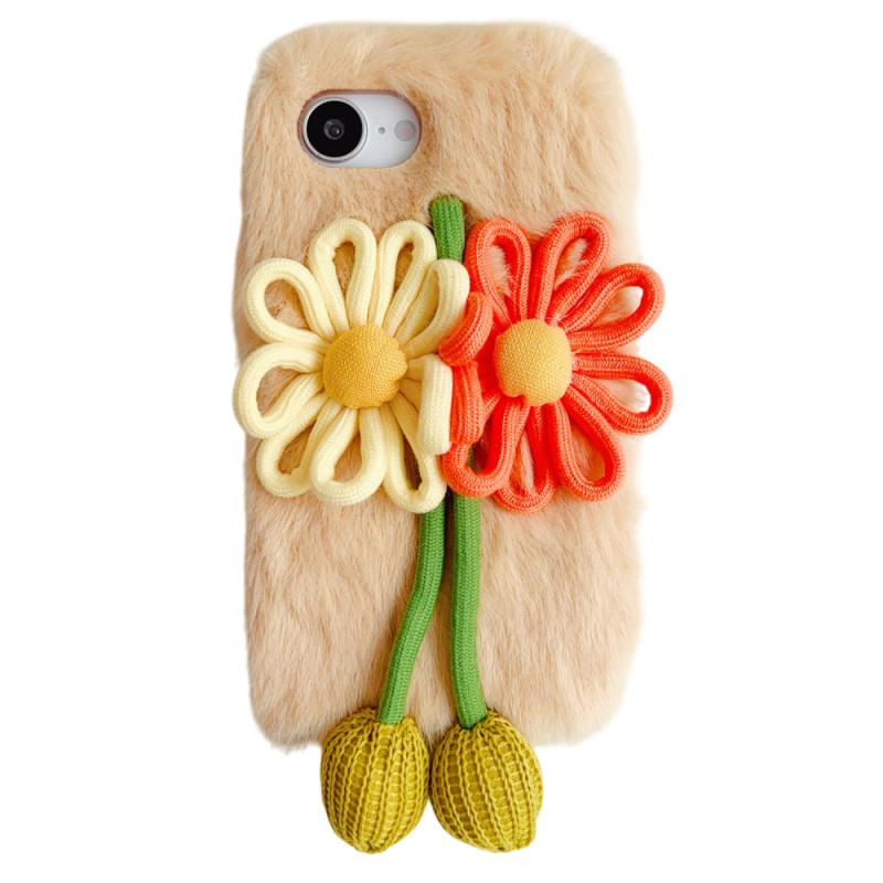 Coque iPhone 16E Peluches Fleurs
