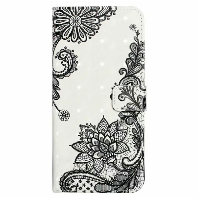 Housse iPhone 17E / 16E Fleurs en Dentelle
