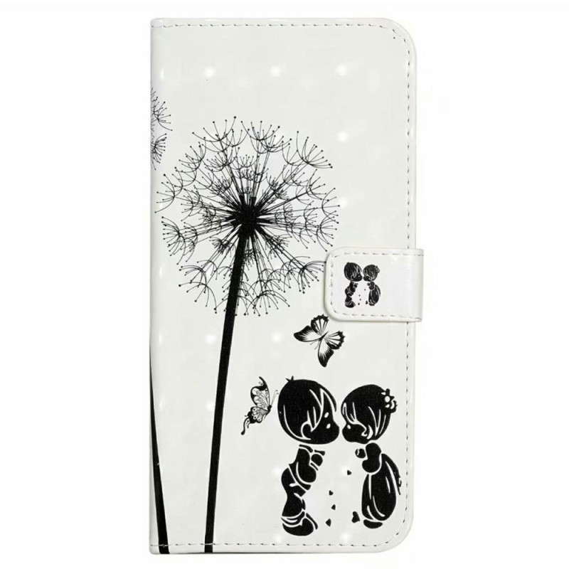 Housse iPhone 17E / 16E Enfants et Pissenlit