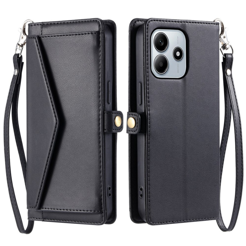 Housse Xiaomi Redmi Note 14 4G Pochette à Lanière