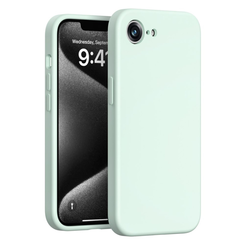 Coque iPhone 16E Silicone Liquide et Plastique