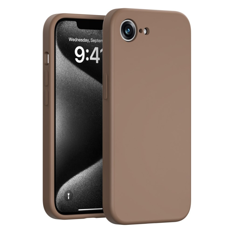 Coque iPhone 17E / 16E Silicone Liquide et Plastique