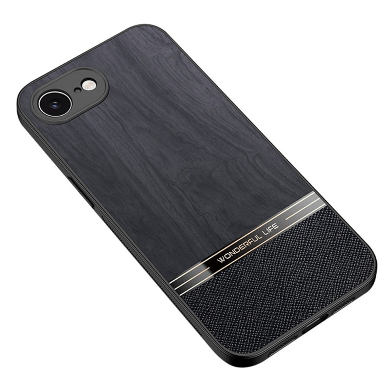 Coque iPhone 16E Effet Bois