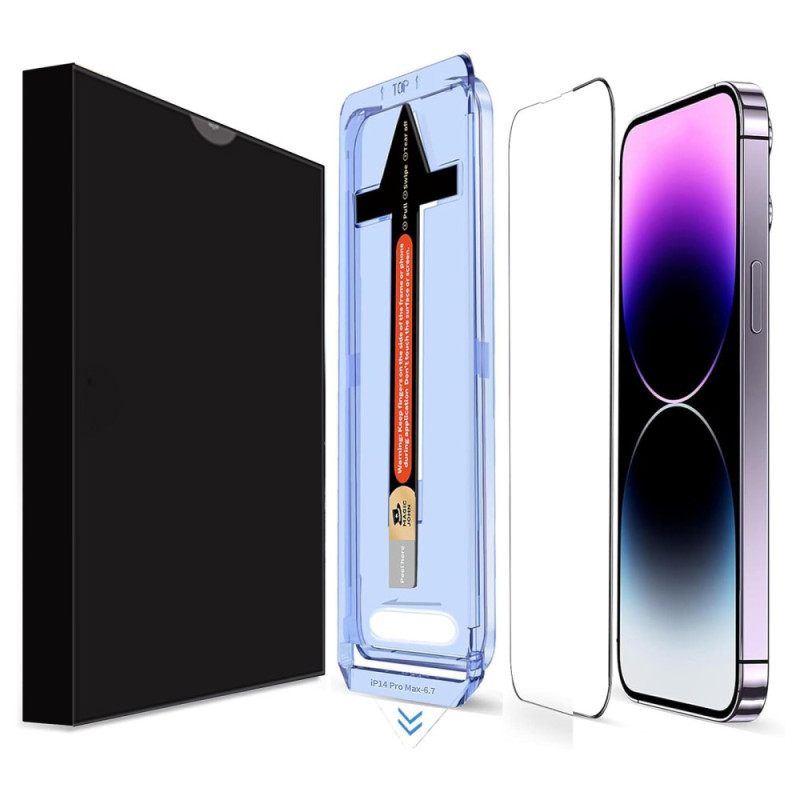 Protection Écran avec Outil d'Installation iPhone 12 Pro Max