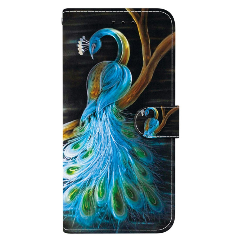 Housse Xiaomi Redmi Note 14 4G Motif Paon
