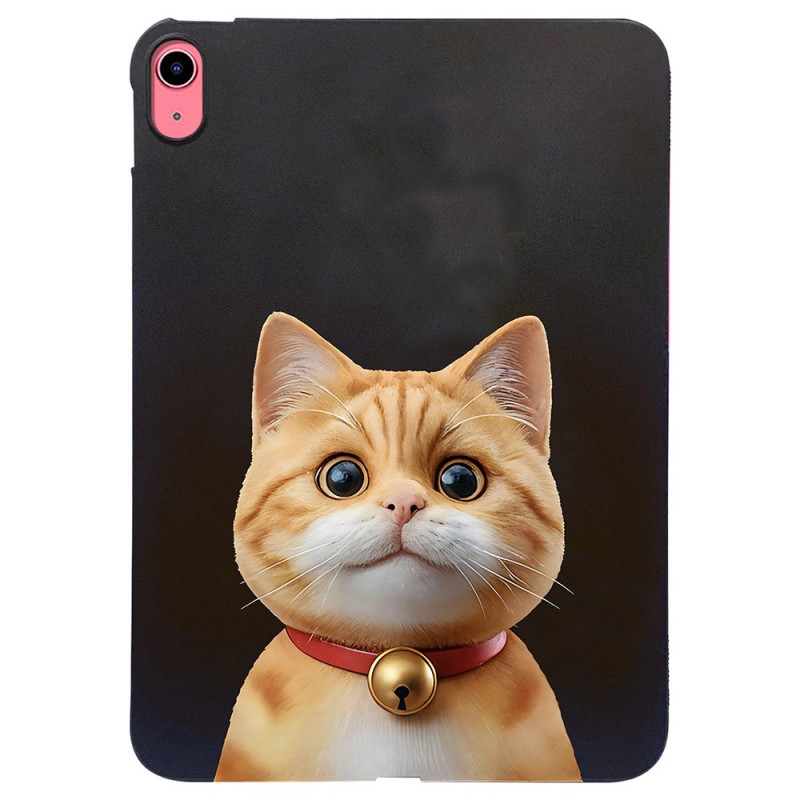 Coque iPad (2025) / 10.9 (2022) chat à poil court