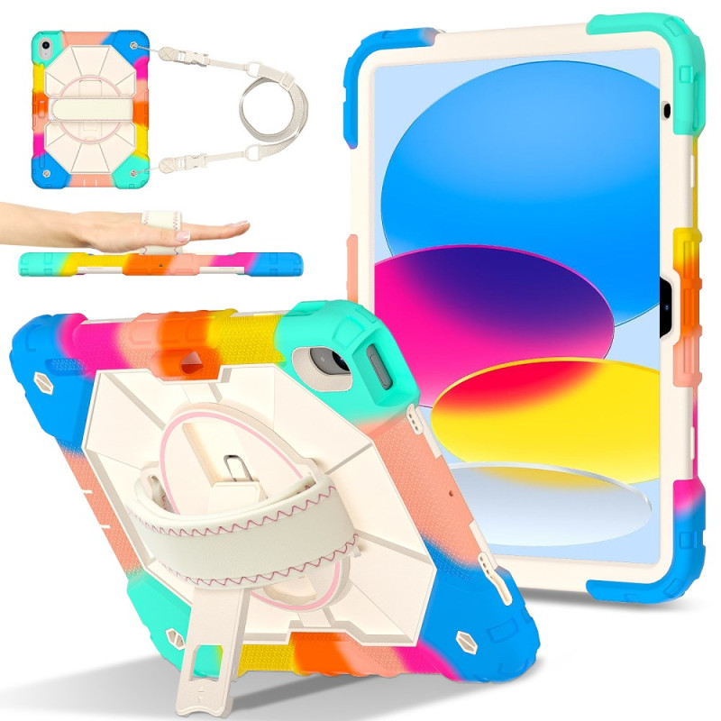 Coque iPad (2025) / 10.9 (2022) Ultra Résistante avec Sangle
