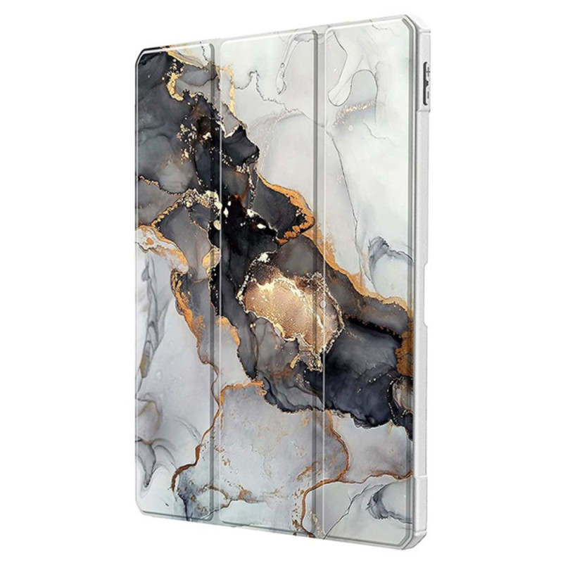 Étui Tri-Fold avec Support pour iPad Air 13 (2025) (2024) Marbre Gris