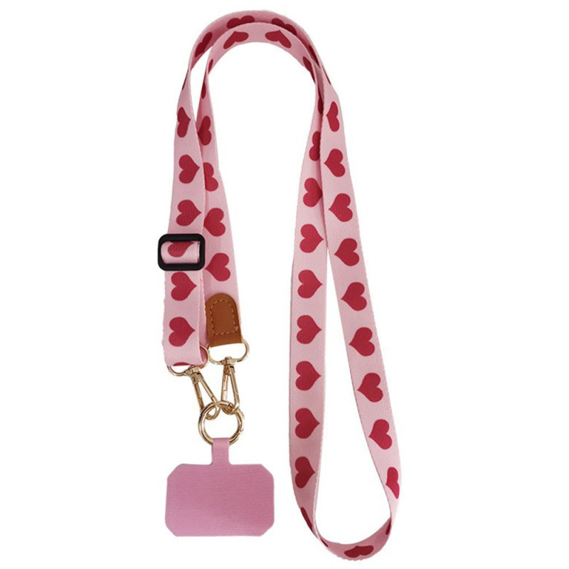 Lanière Ajustable Style Bandoulière Série Motif
