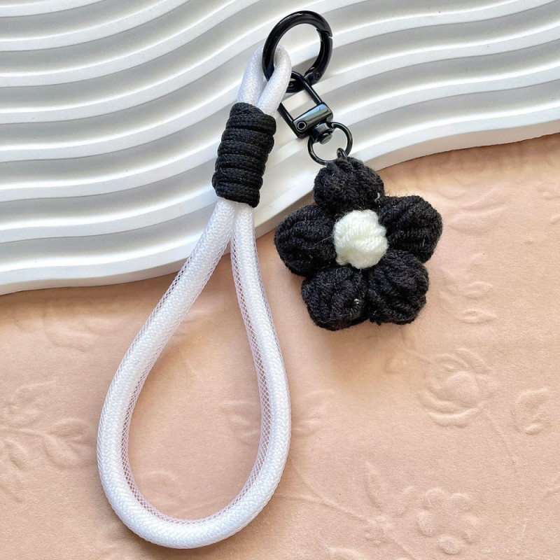 Lanière pour Portable avec Porte-clés Tressé