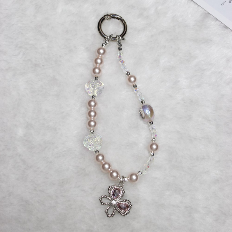 Bracelet pour Smartphone Série Petites Perles et Papillon