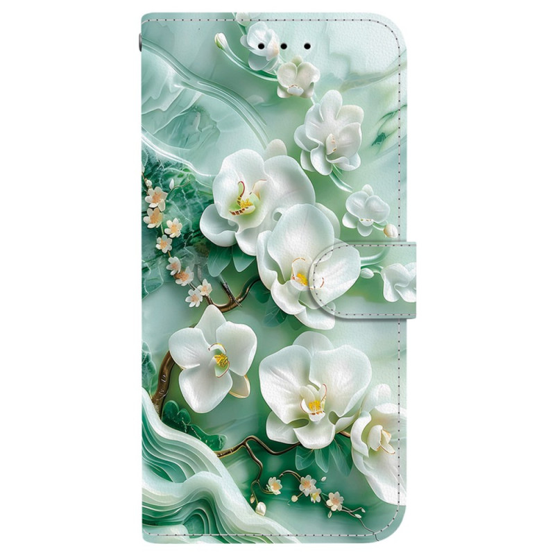 Housse Samsung Galaxy S25 Edge Fleurs de Jade