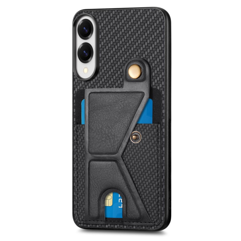 Coque Samsung Galaxy S25 Edge Support K et Porte-Cartes