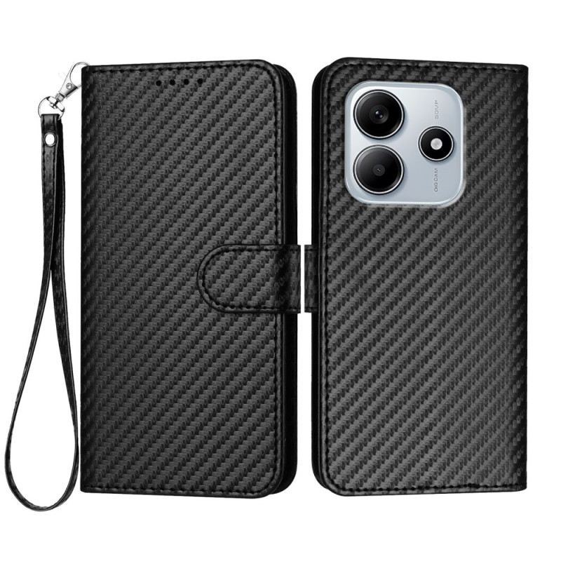 Housse Xiaomi Redmi Note 14 5G / Poco M7 Pro 5G Fibre Carbone