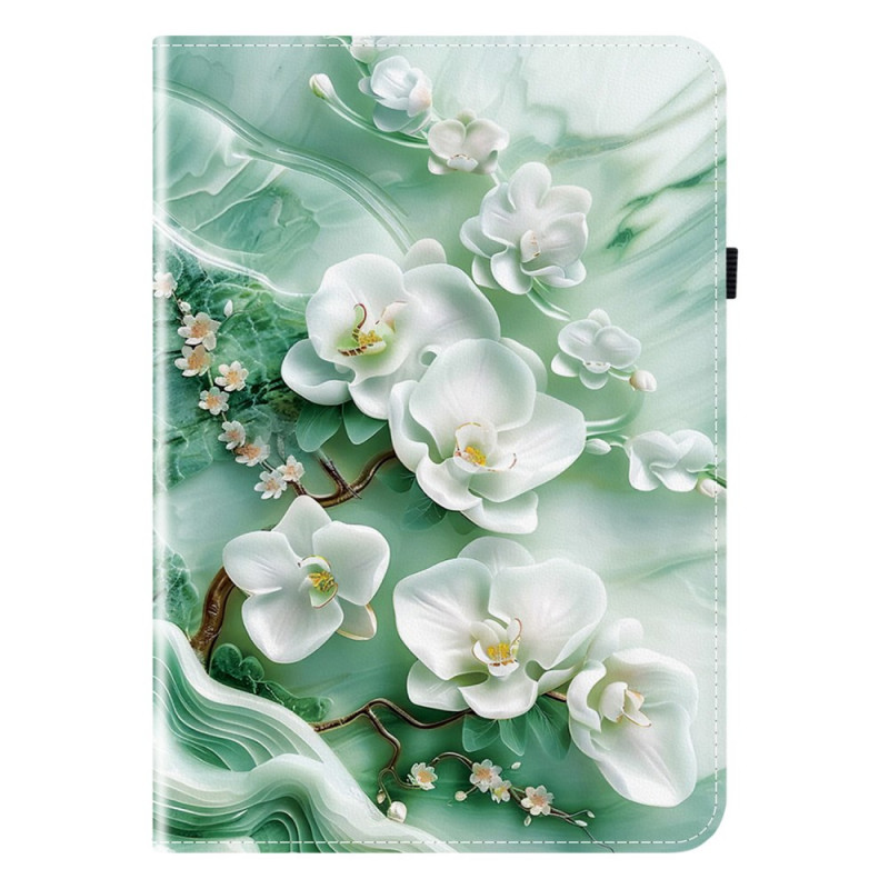 Étui Xiaomi Pad 8 / 8 Pro / 7 / 7 Pro Fleurs de Jade