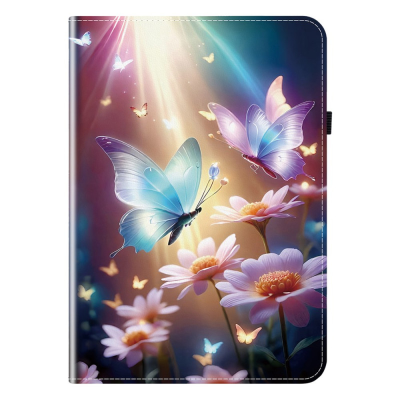 Housse Xiaomi Pad 8 / 8 Pro / 7 / 7 Pro Papillons Lumineux