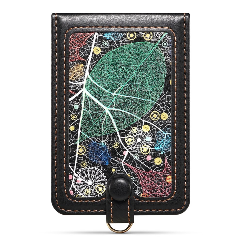 Porte-cartes Adhésif avec Support Design Art