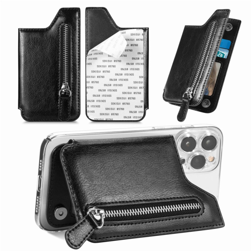 Portefeuille zippé avec Support pour Portable