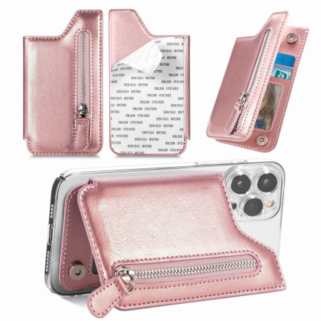 Portefeuille zippé avec...