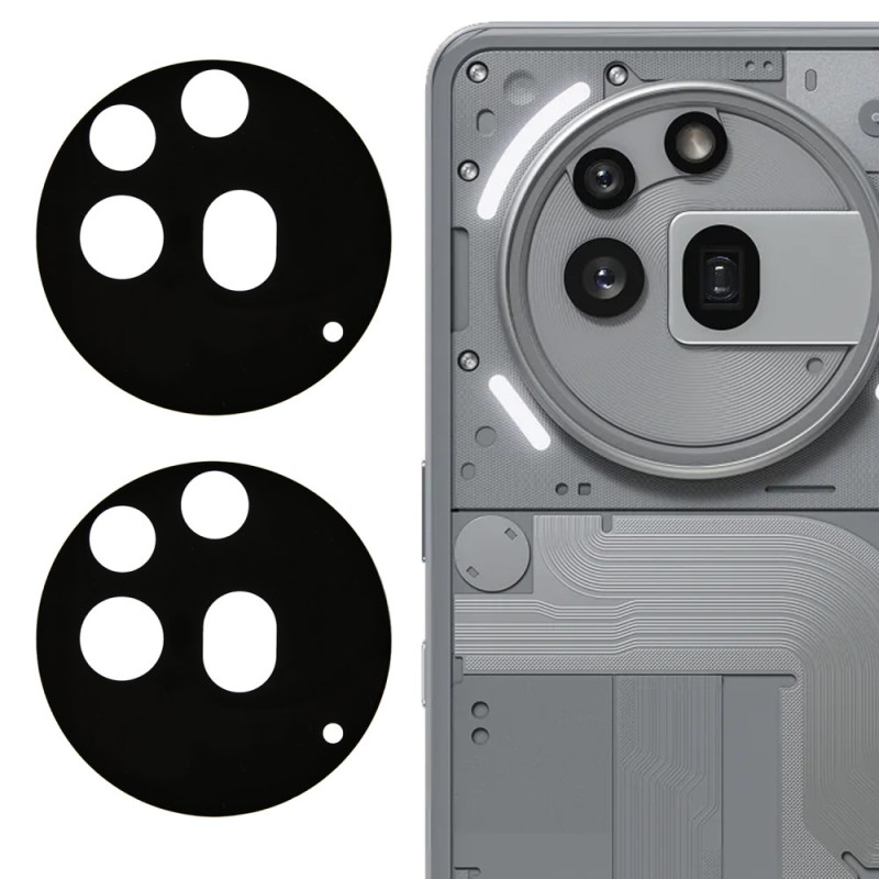 Lentille de Protection en Verre Trempé Nothing Phone (3a) Pro (version noire)