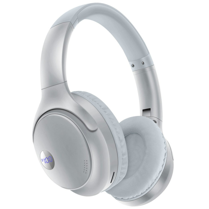 Casque Bluetooth Circum-Aural avec Affichage Numérique AKZ-16B